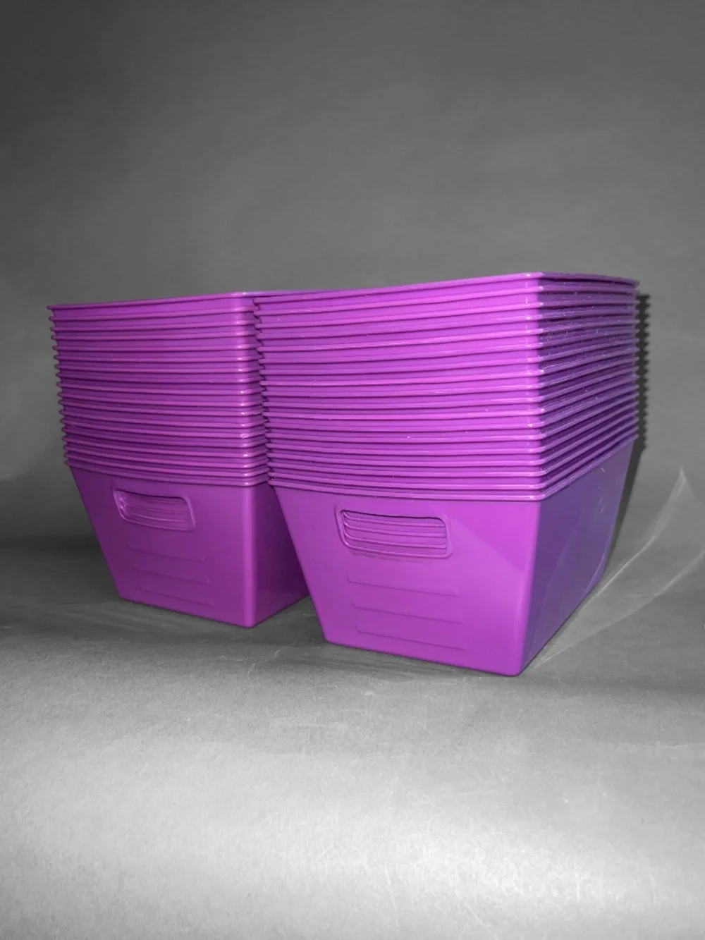 36 Purple Mini Baskets